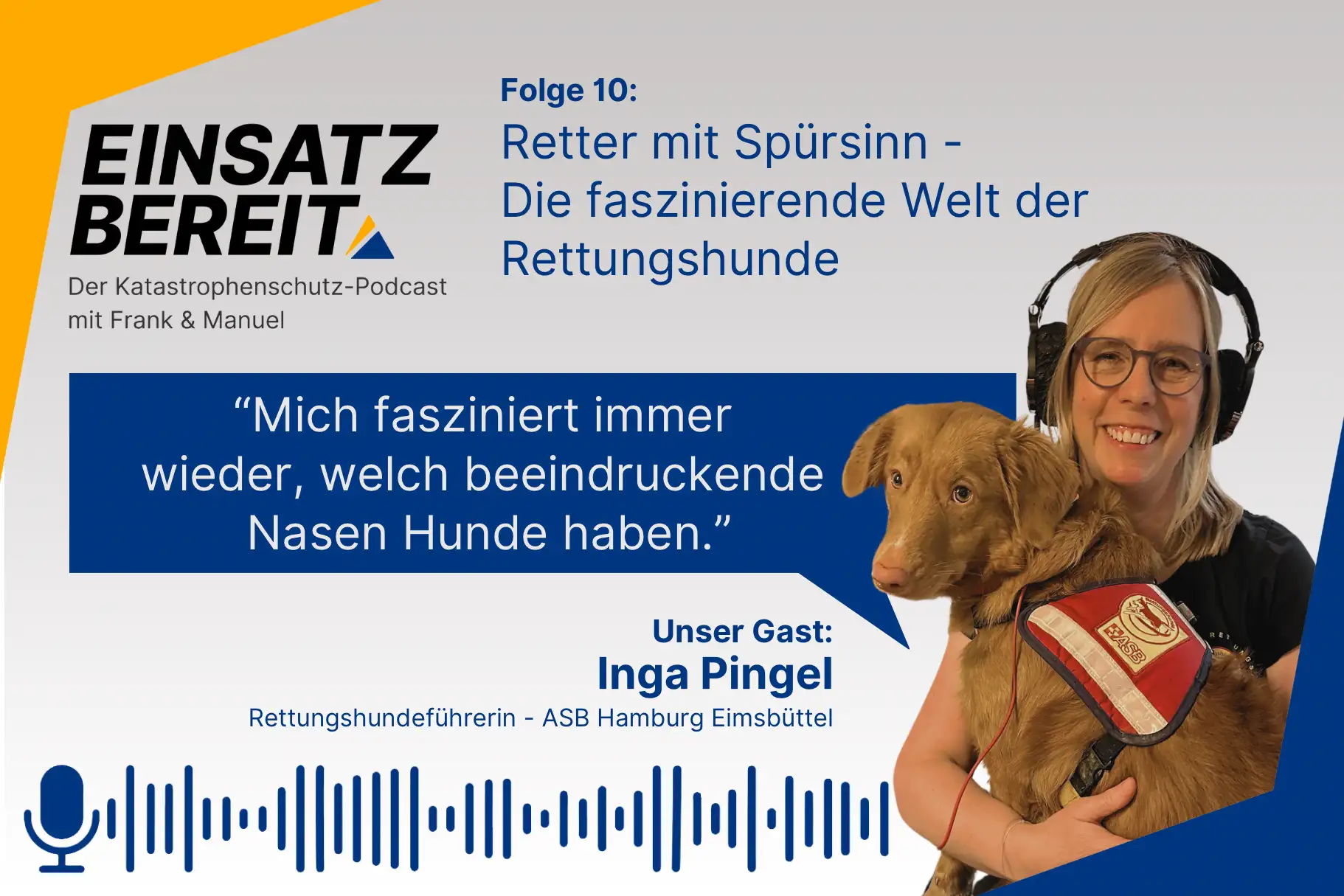 Folge 10: Retter mit Spürsinn - Die faszinierende Welt der Rettungshunde 