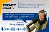 Psychosoziale Betreuung bei der Flutkatastrophe im Ahrtal